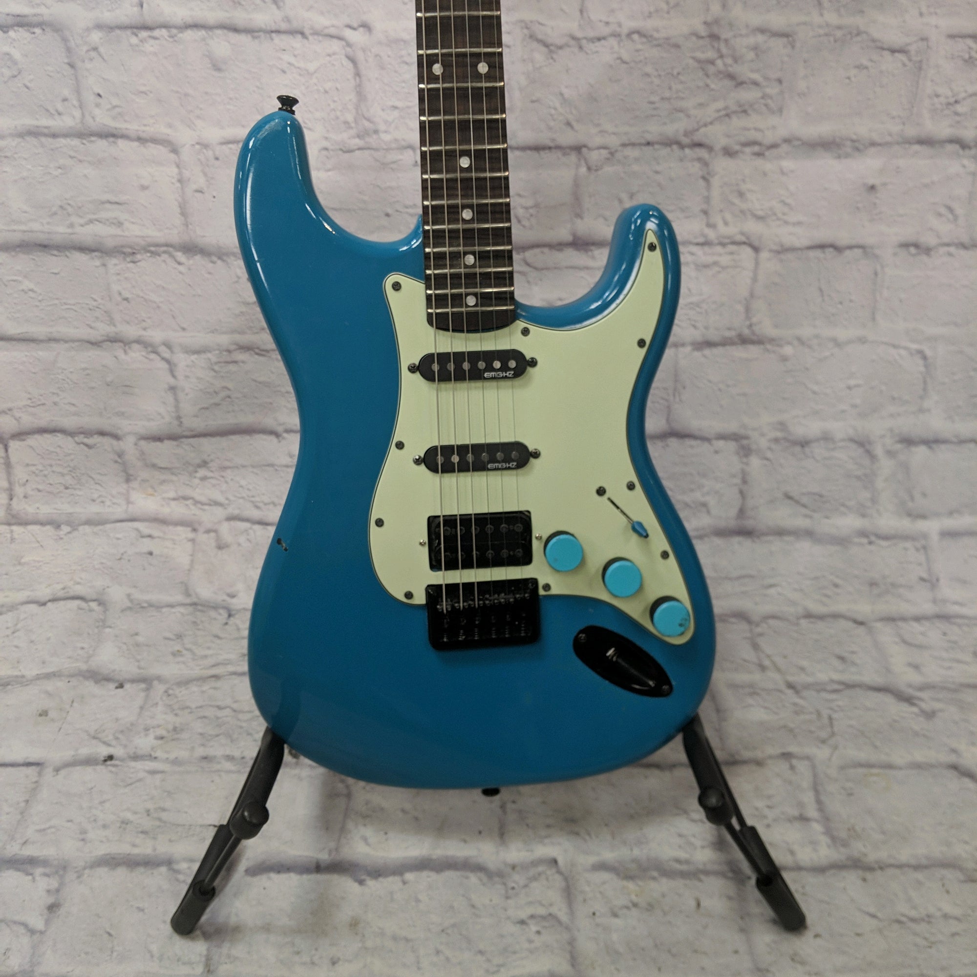 Squier Modified Stratocaster Refinished EMGs Scalloped