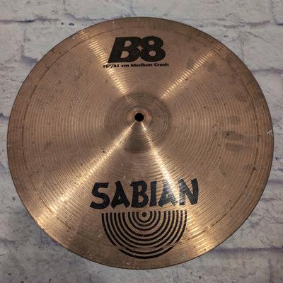 Sabian B8 16 Medium Crash Cymbal