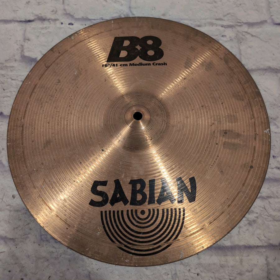 Sabian B8 16 Medium Crash Cymbal