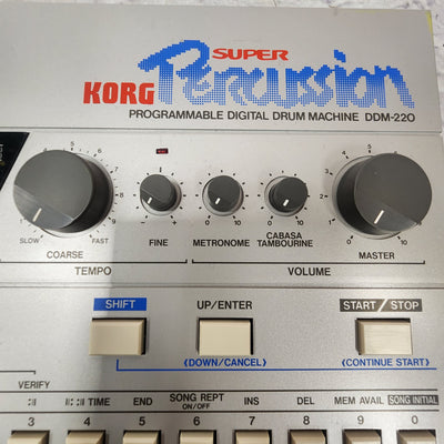 Korg DDM-220 Super Percussion Digital Drum Machine