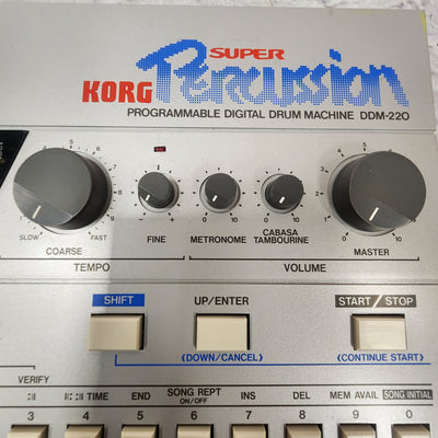 Korg DDM-220 Super Percussion Digital Drum Machine
