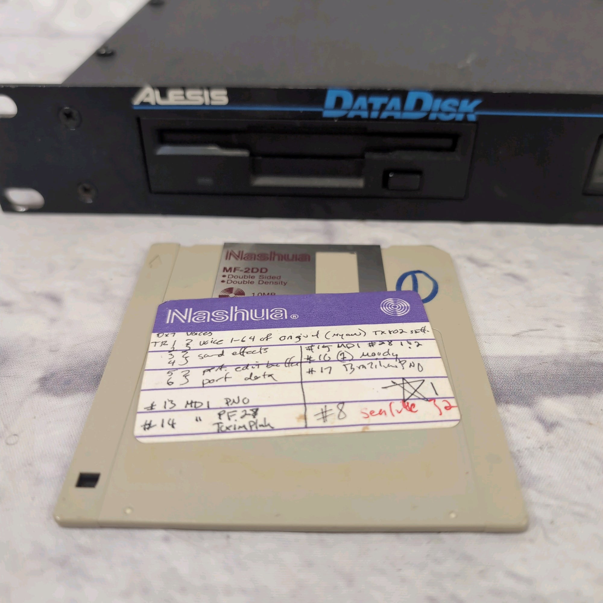 Alesis Datadisk MIDI Data Floppy Disk Storage