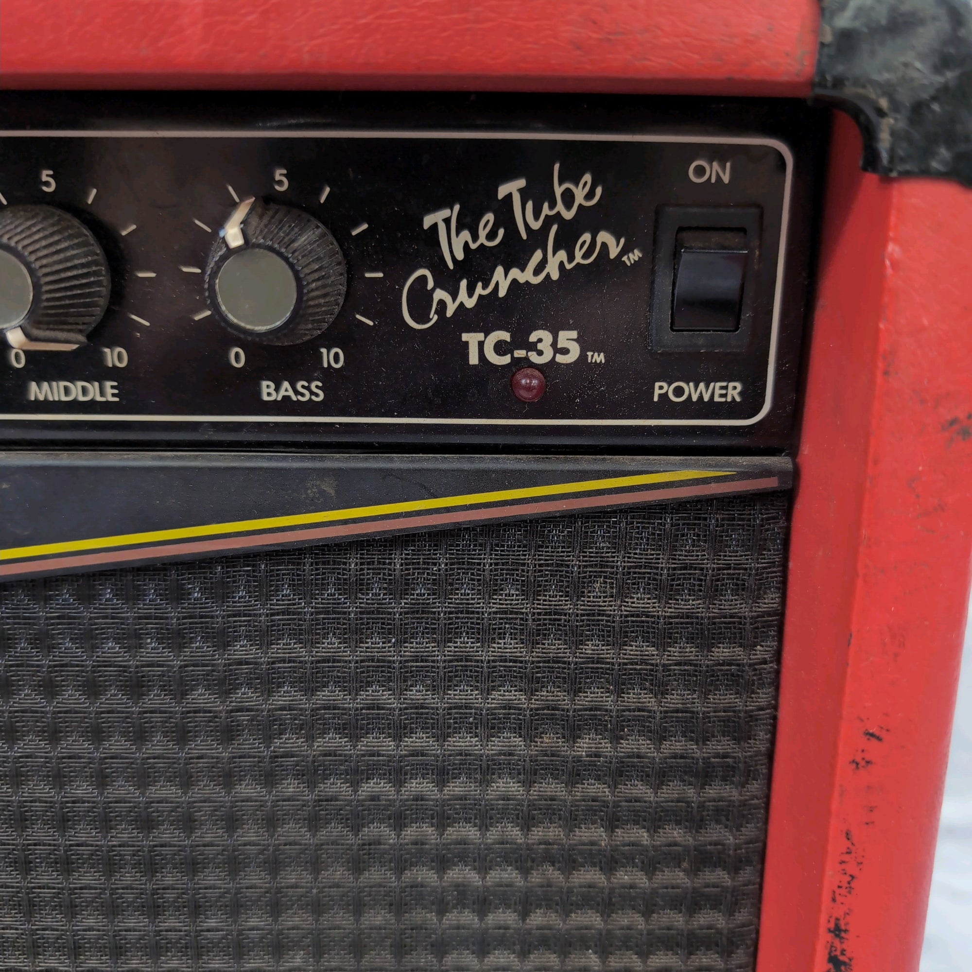 Gorilla TC-35 The Tube Cruncher Guitar Combo Amp Vintage Red