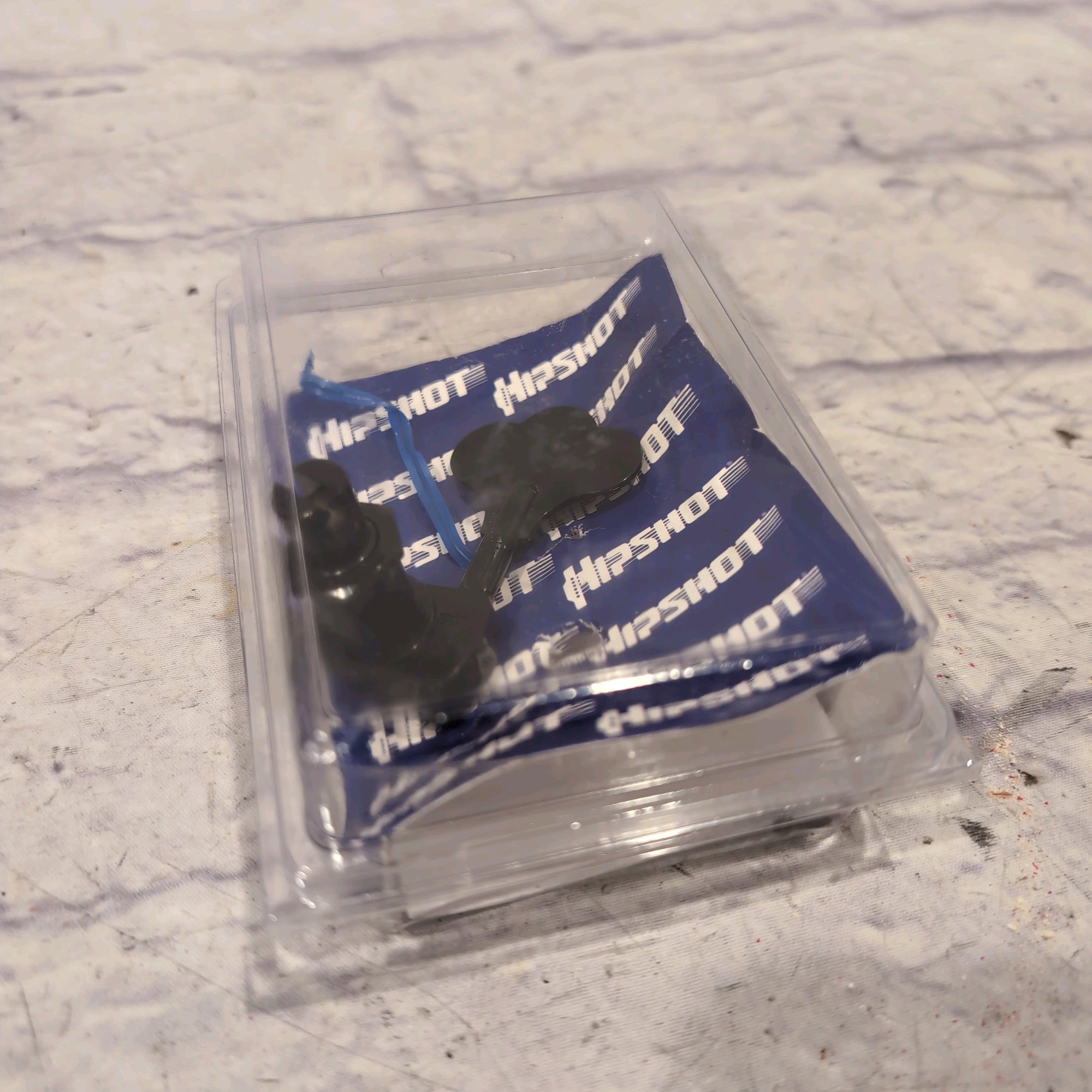 Hipshot Black Single Bass Tuning Machine