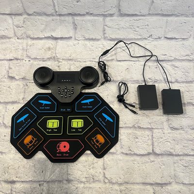 Unknown Portable Electronic Drum Pad Small Electronic Drum Set