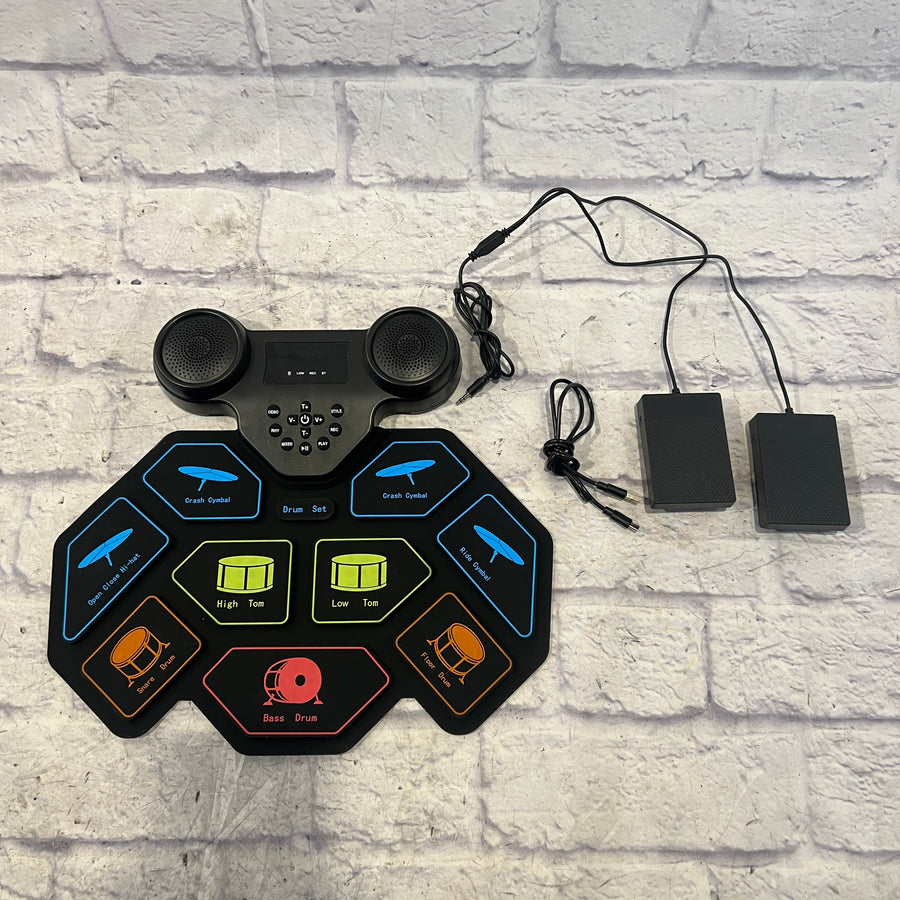 Unknown Portable Electronic Drum Pad Small Electronic Drum Set