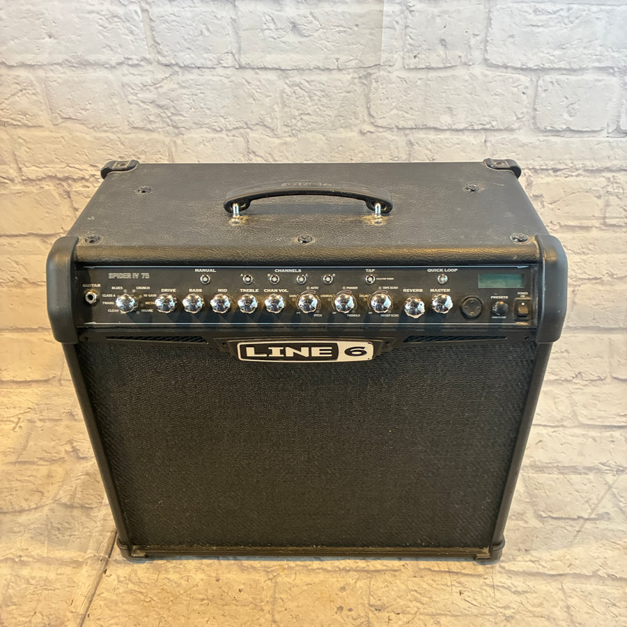 Line 6 Spider IV 75 Watt Guitar Amp Combo