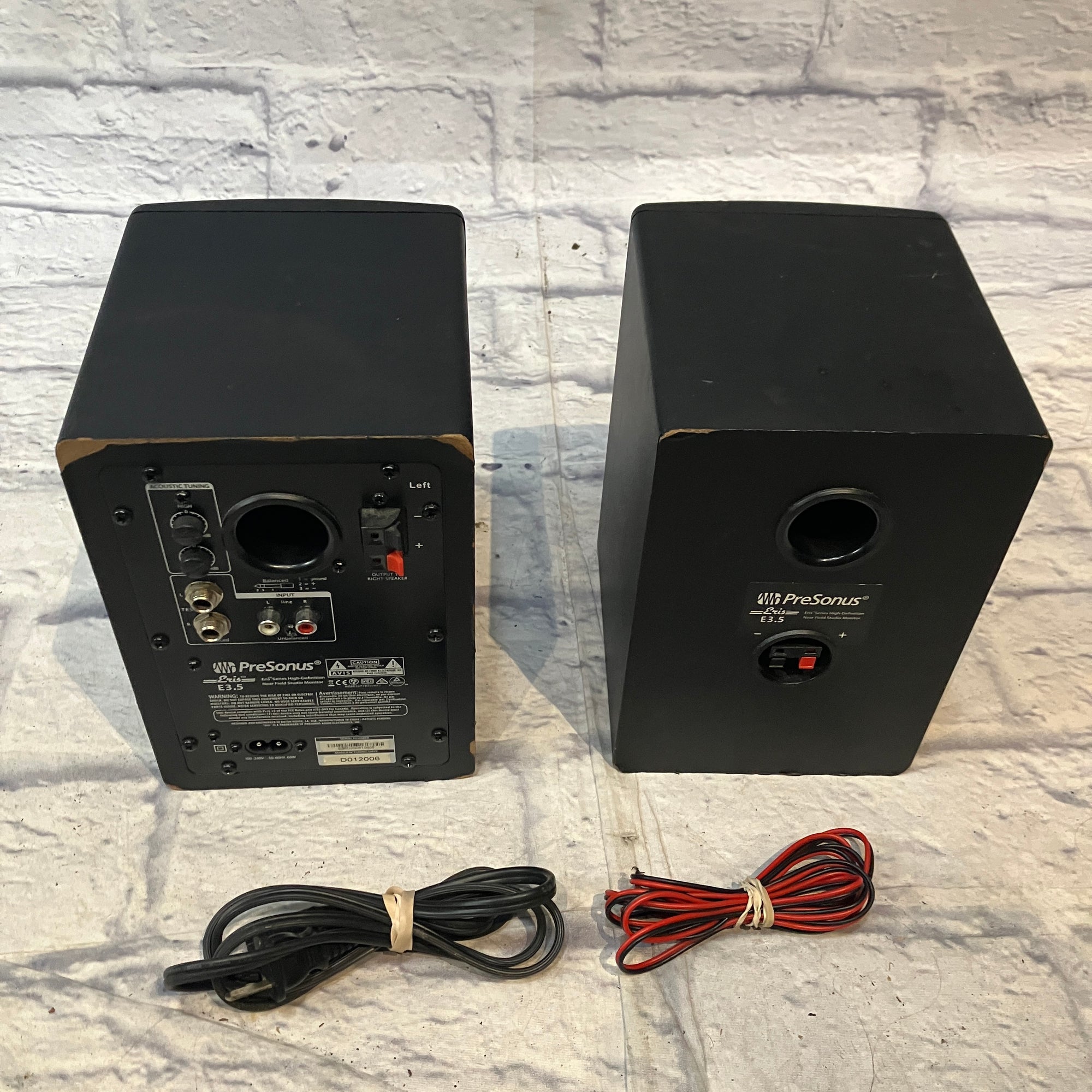 PreSonus Eris E3.5 2-Way 3.5" Active Studio Monitor (Pair)