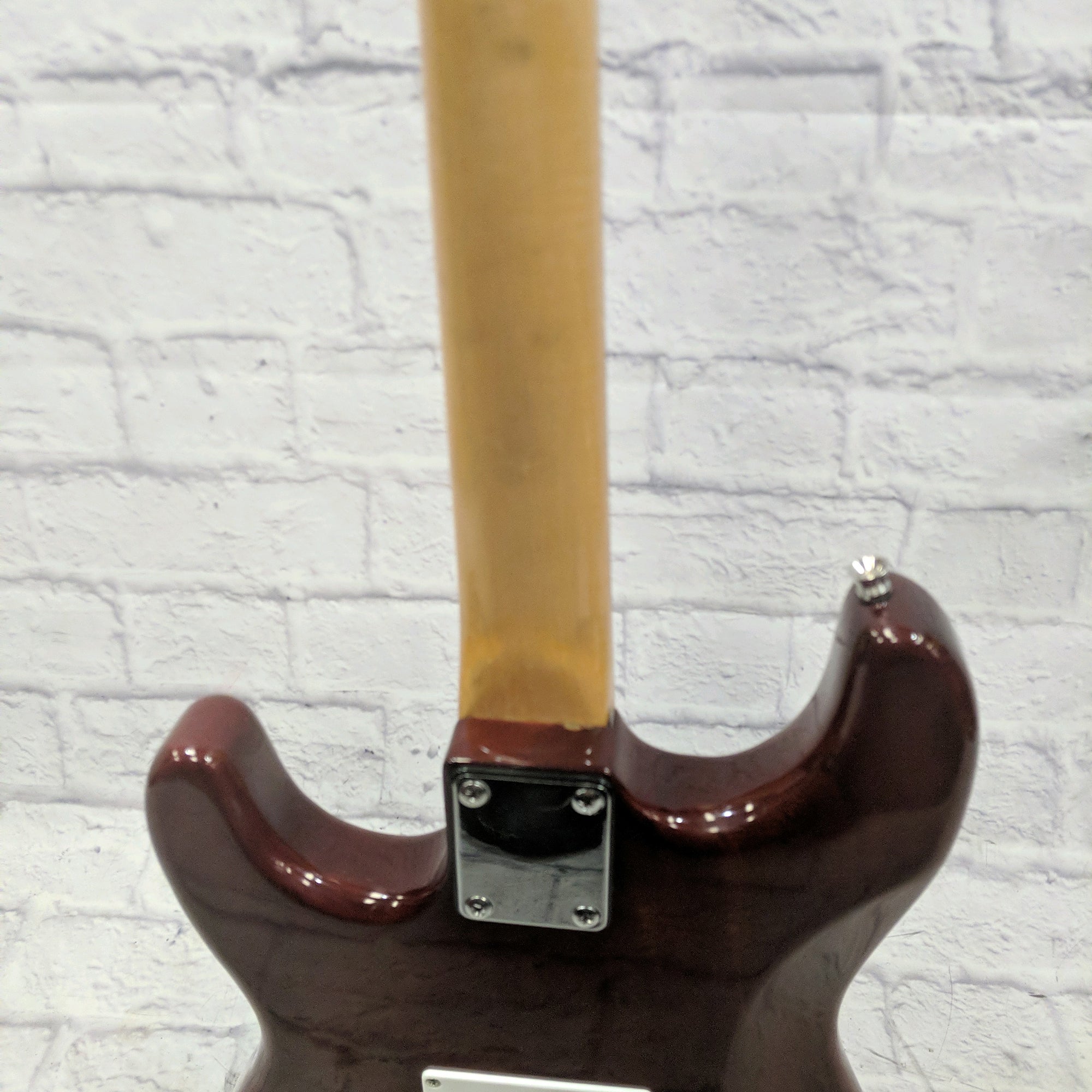 Unknown Partscaster Strat with Lace Sensor Emerald, Silver Purple Pickups
