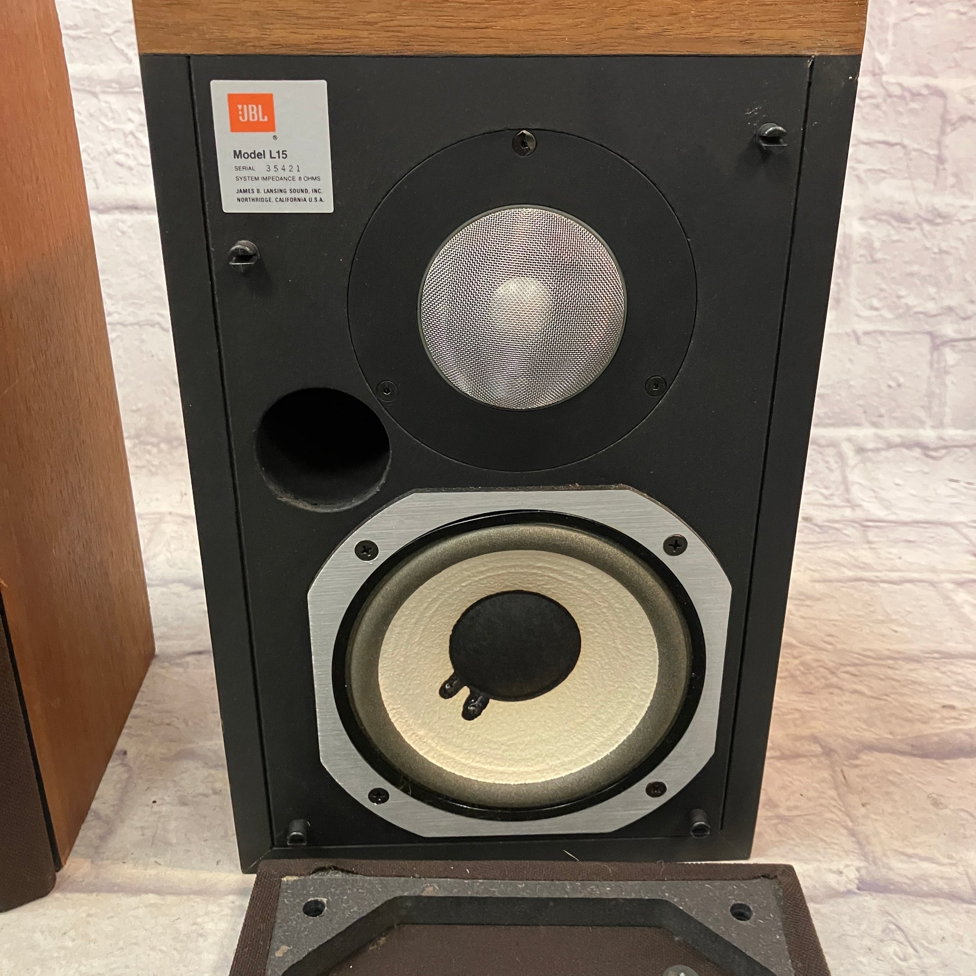 JBL Model L15 Bookshelf Speakers (Pair)