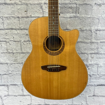 Luna MUS-GAC-12 Muse 12 String Acoustic Guitar