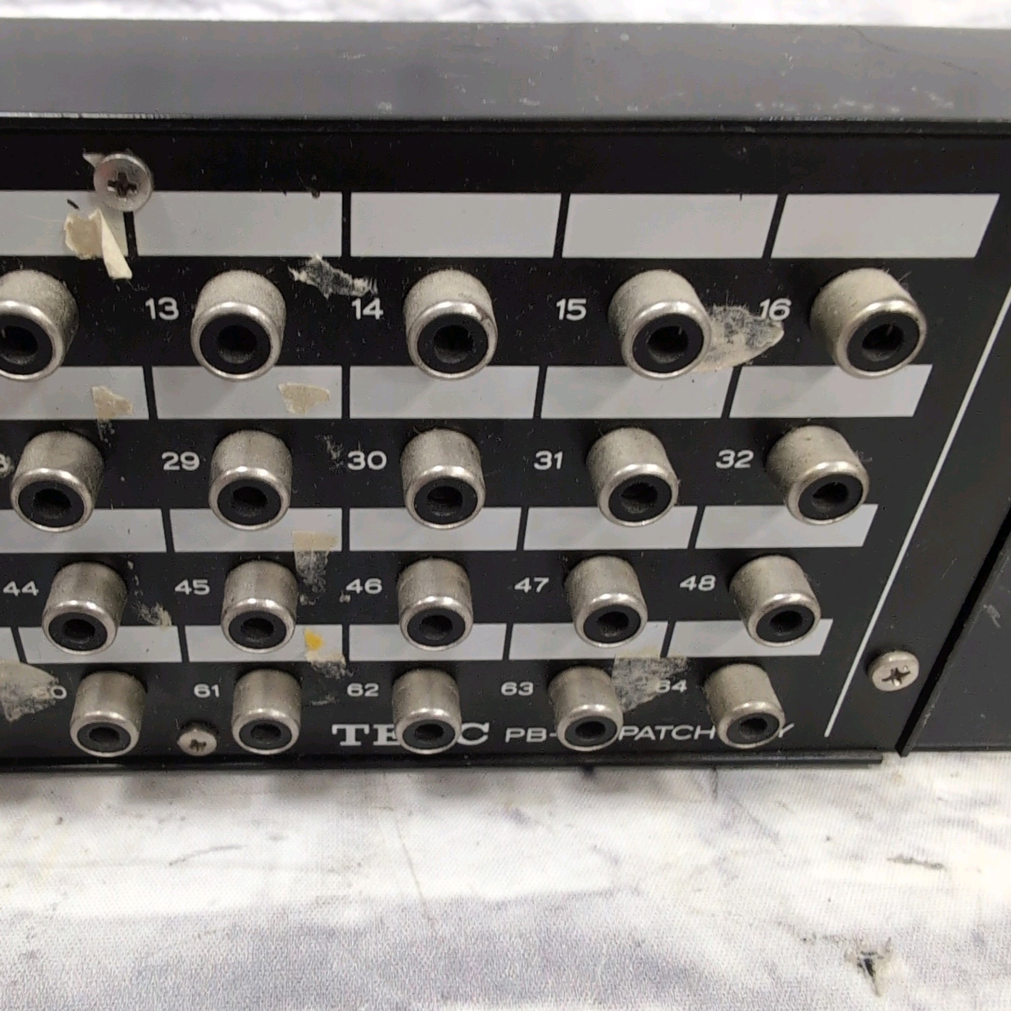Teac Rack Teac PB-64 RCA Patchbay Rack - Evolution Music