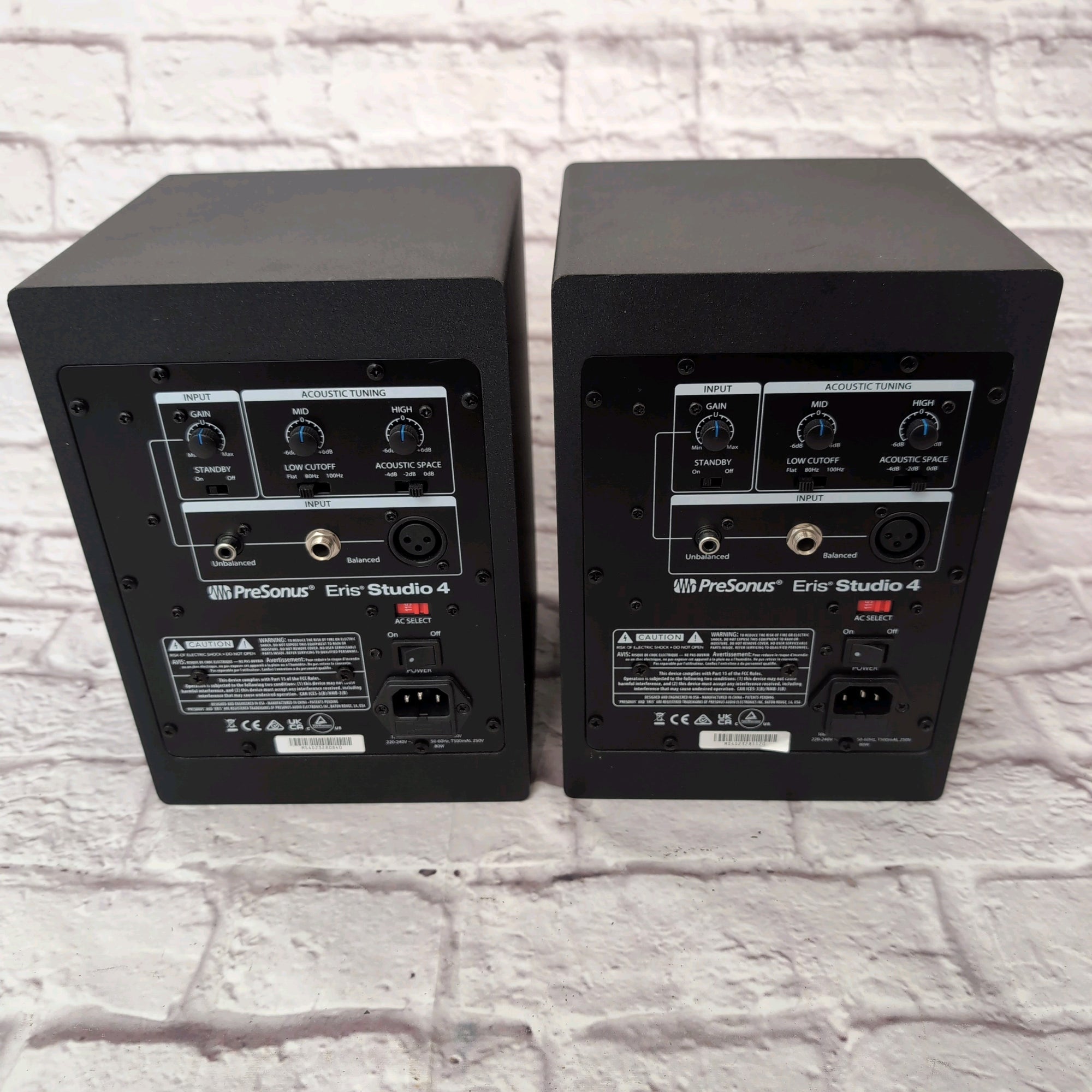PreSonus Eris Studio 4 Active Studio Monitors - Pair