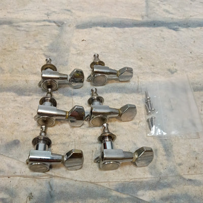 Squier Set of 6 Inline Tuning Machines