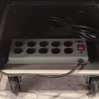 Odyssey 8U Rolling Rack Case