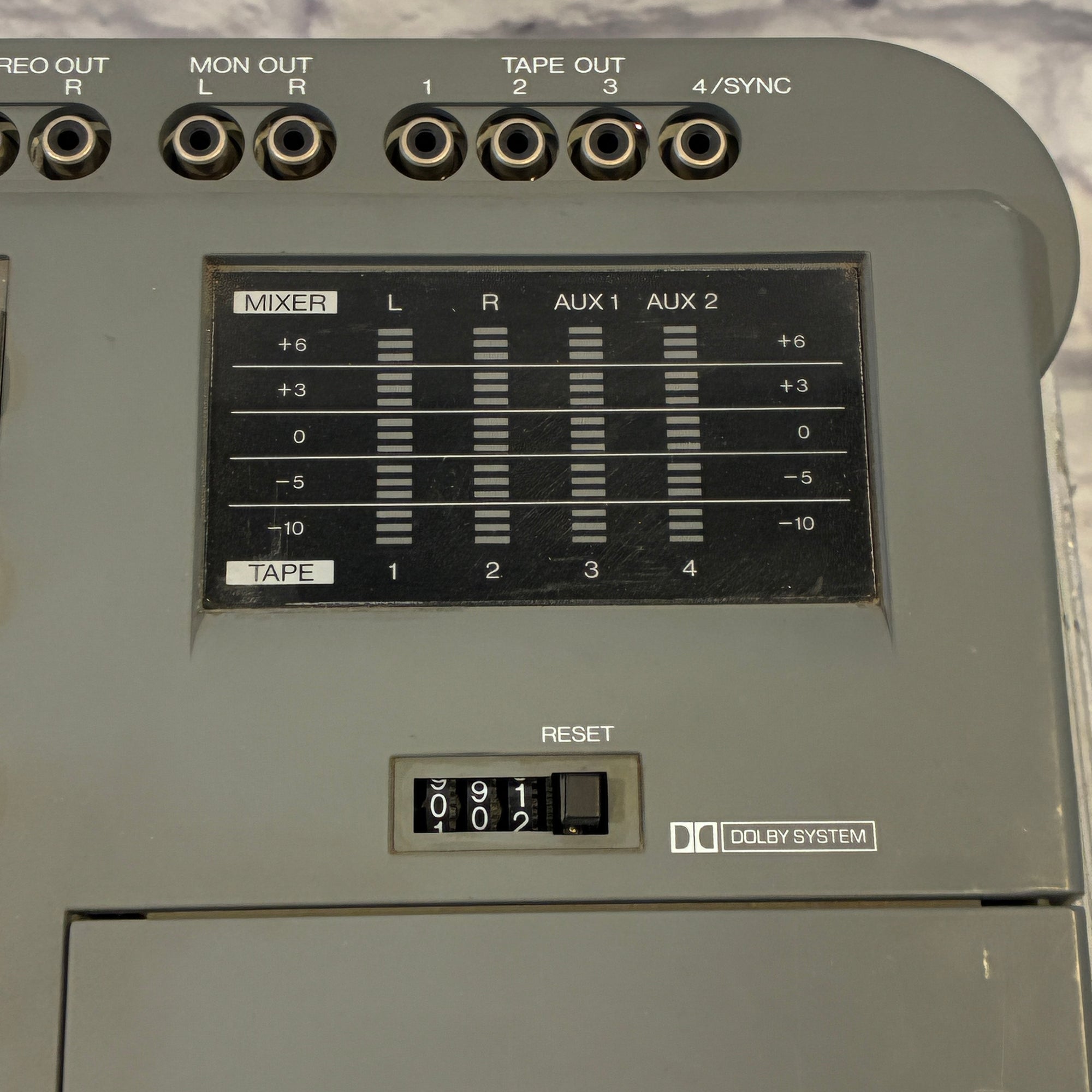 Fostex XR-5 Cassette Multitrack Recorder with Case