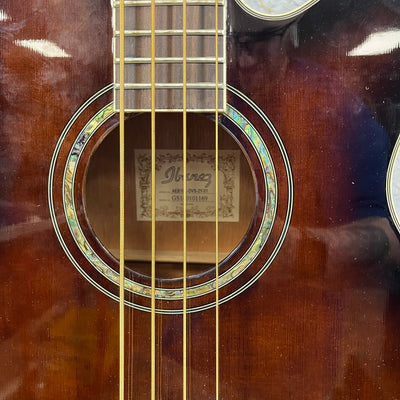 Ibanez AE10E-DVS 4 String Acoustic Bass with Hard Case