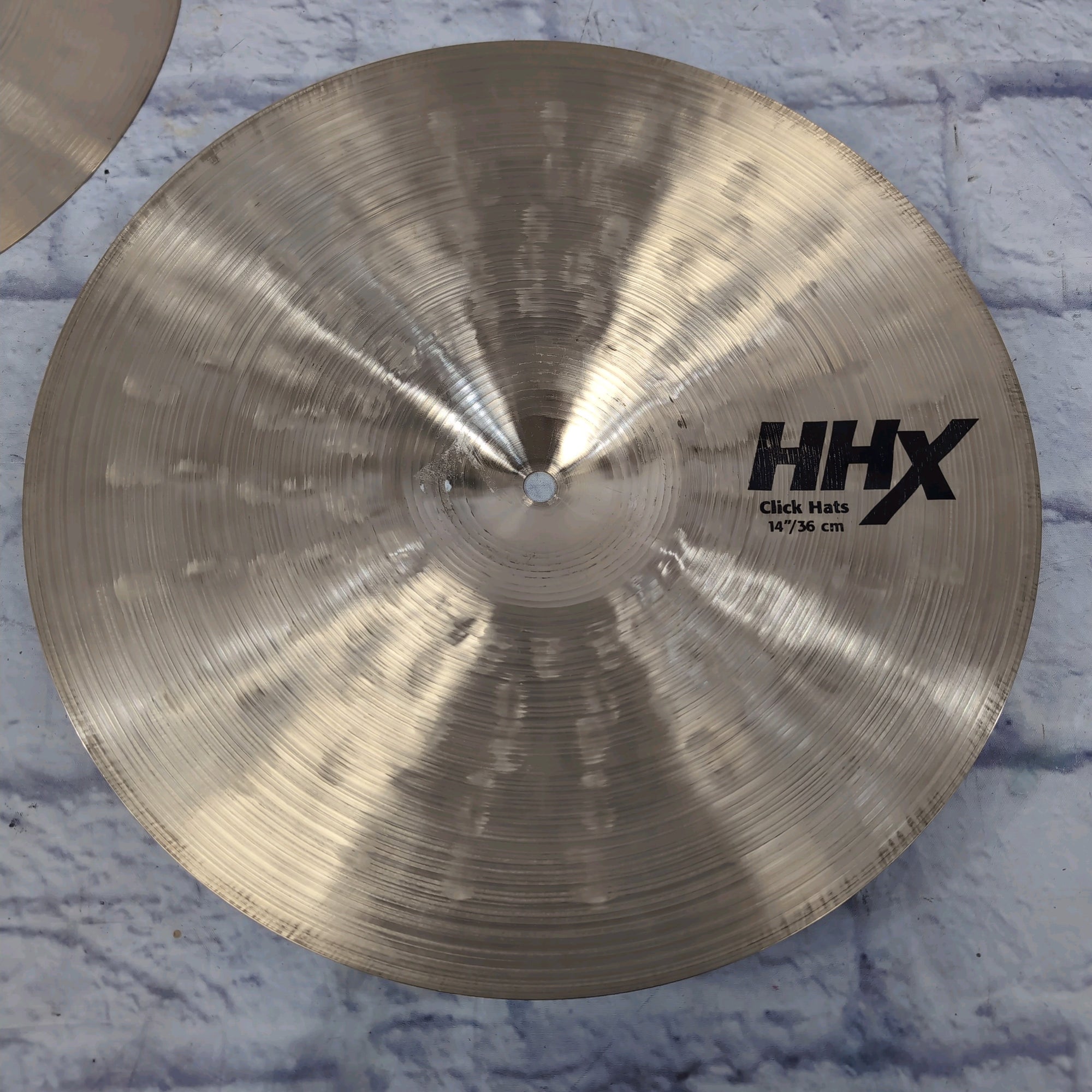 Sabian 14 HHX Click Hats Hi Hat Cymbal Pair
