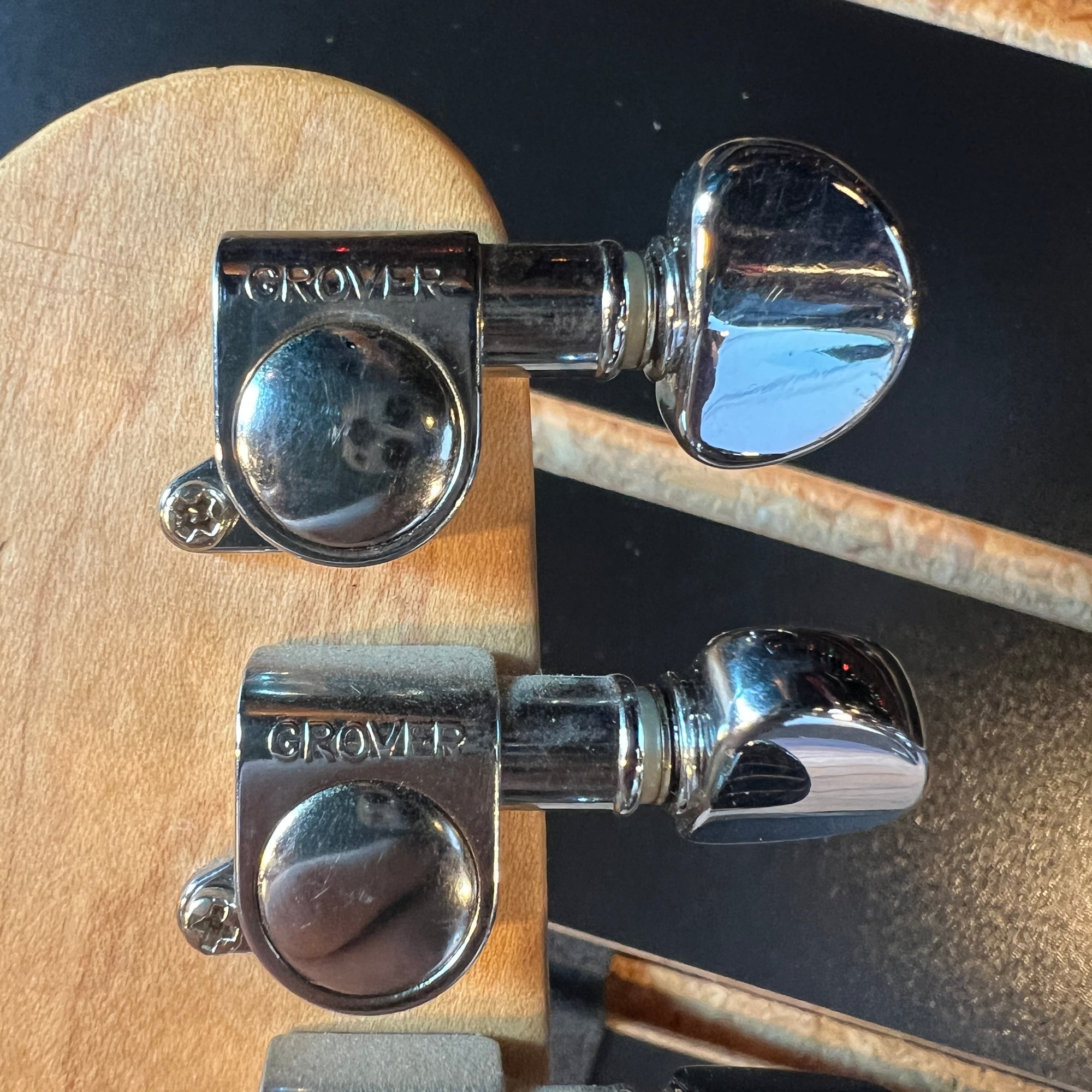 Mighty Mite Telecaster Neck Maple Rosewood Grover Tuners Licensed Fender