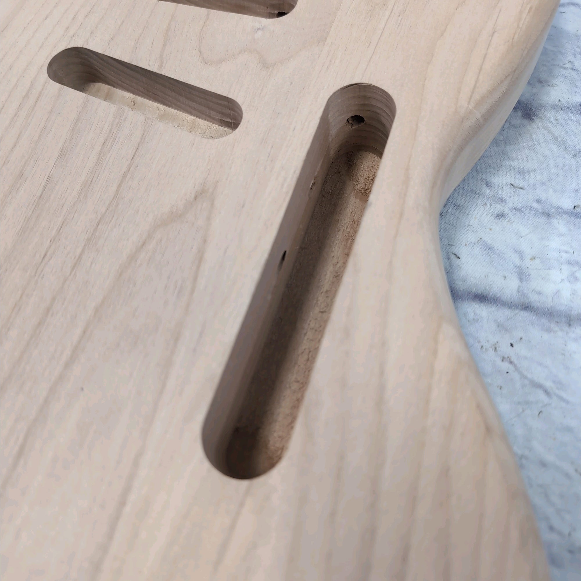 Unfinished Jazzmaster Electric Guitar Body - 3 Lace Sensors