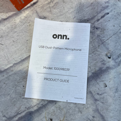 Surf Onn. USB Condenser Microphone