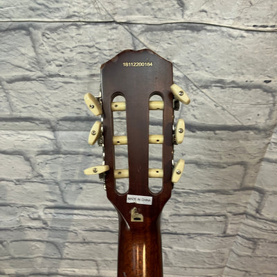 Epiphone Coupe CEC - Classical Acoustic Guitar - Black - AS IS for parts or repair