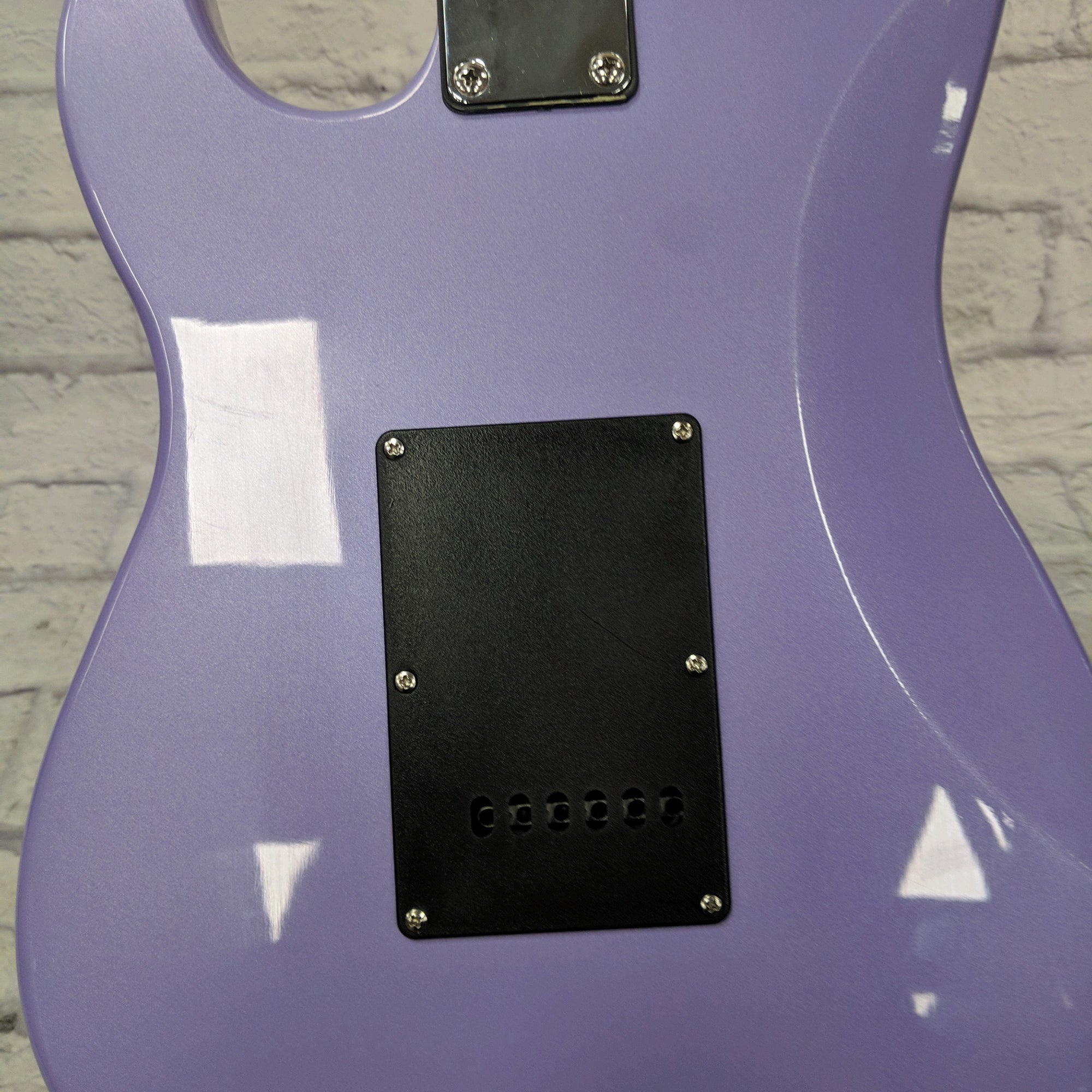 Hard Luck Kings Bombshell Strat Style HH Purple Electric Guitar