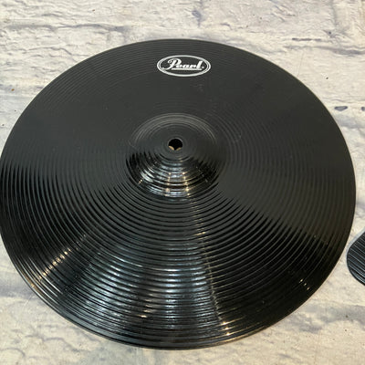 Pearl Plastic Practice Cymbals / Cymbal Mute - 2 Pieces