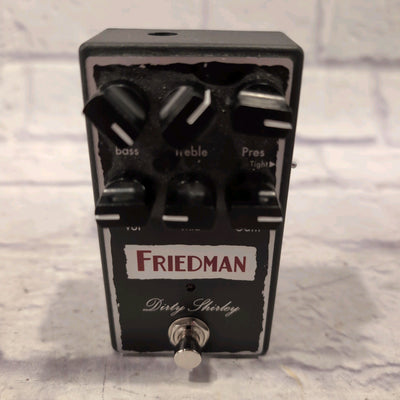 Friedman Dirty Shirley Overdrive Pedal