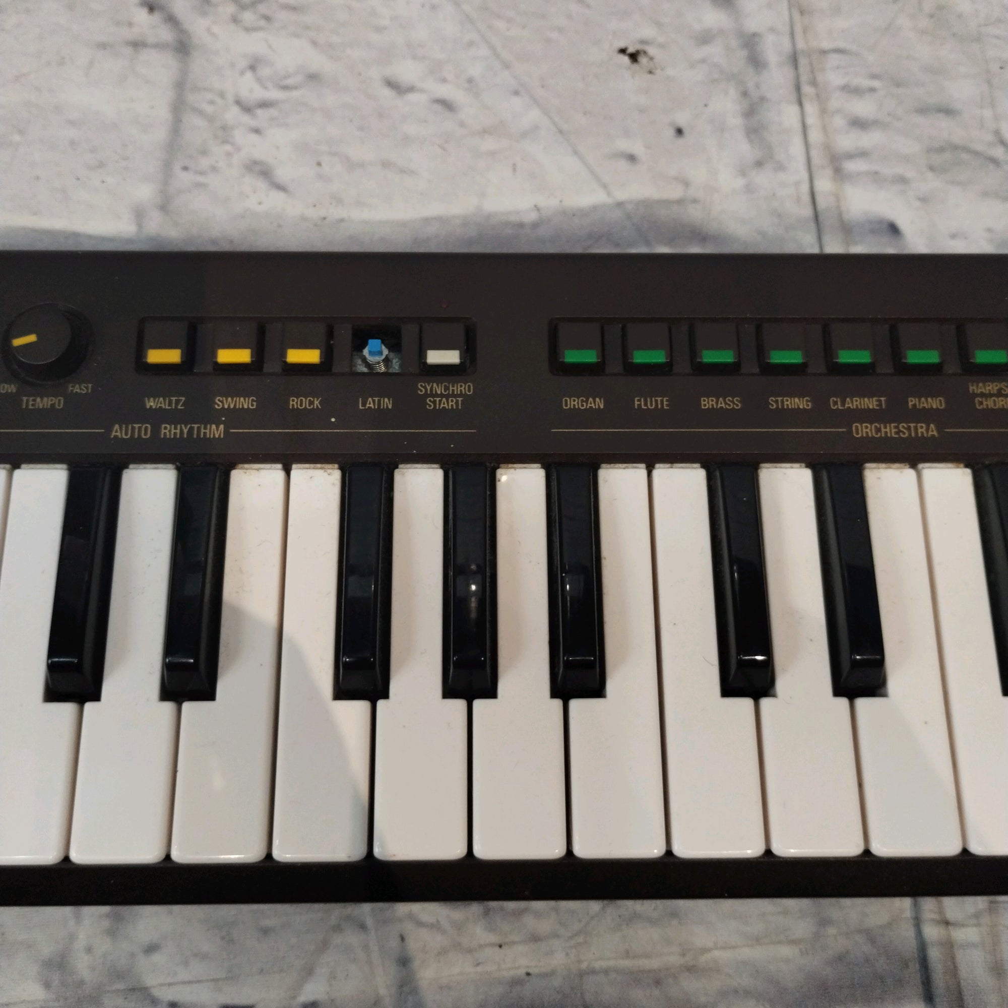 Yamaha PS-3 PortaSound 1980s Synthesizer (Brown) Digital Synth