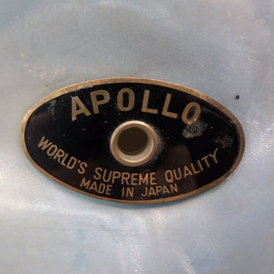 Vintage Apollo MIJ 4pc Stencil Drum Kit - 20 / 16 / 14 / 13 - Blue Satin Flame