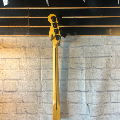 Unknown 4-String Bass Guitar Neck Maple Block Inlays