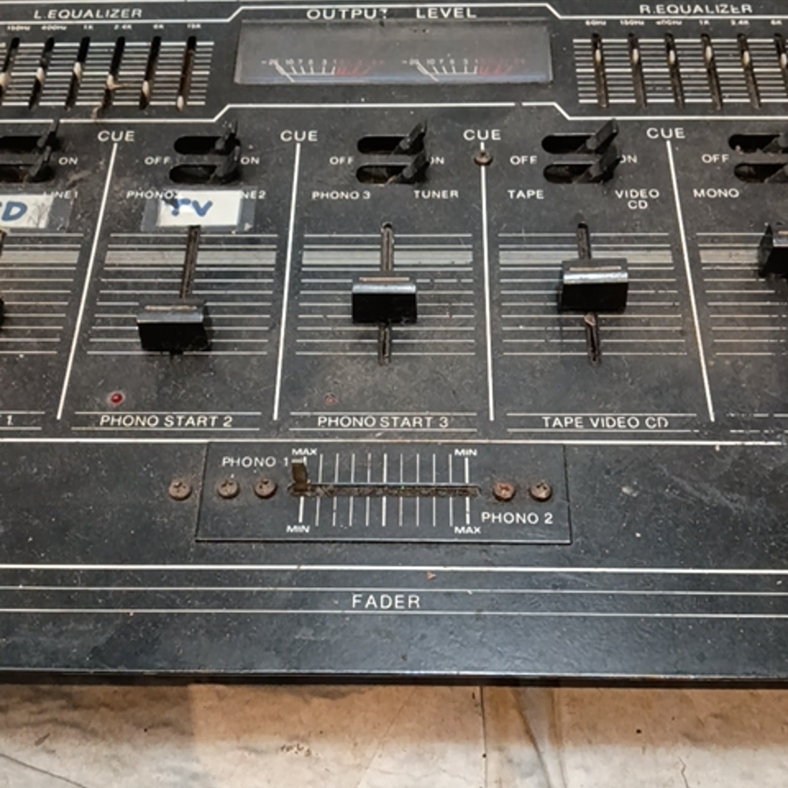 Lineartech SL-3000 Pre-AMP DJ MIXER AS IS DJ Rack