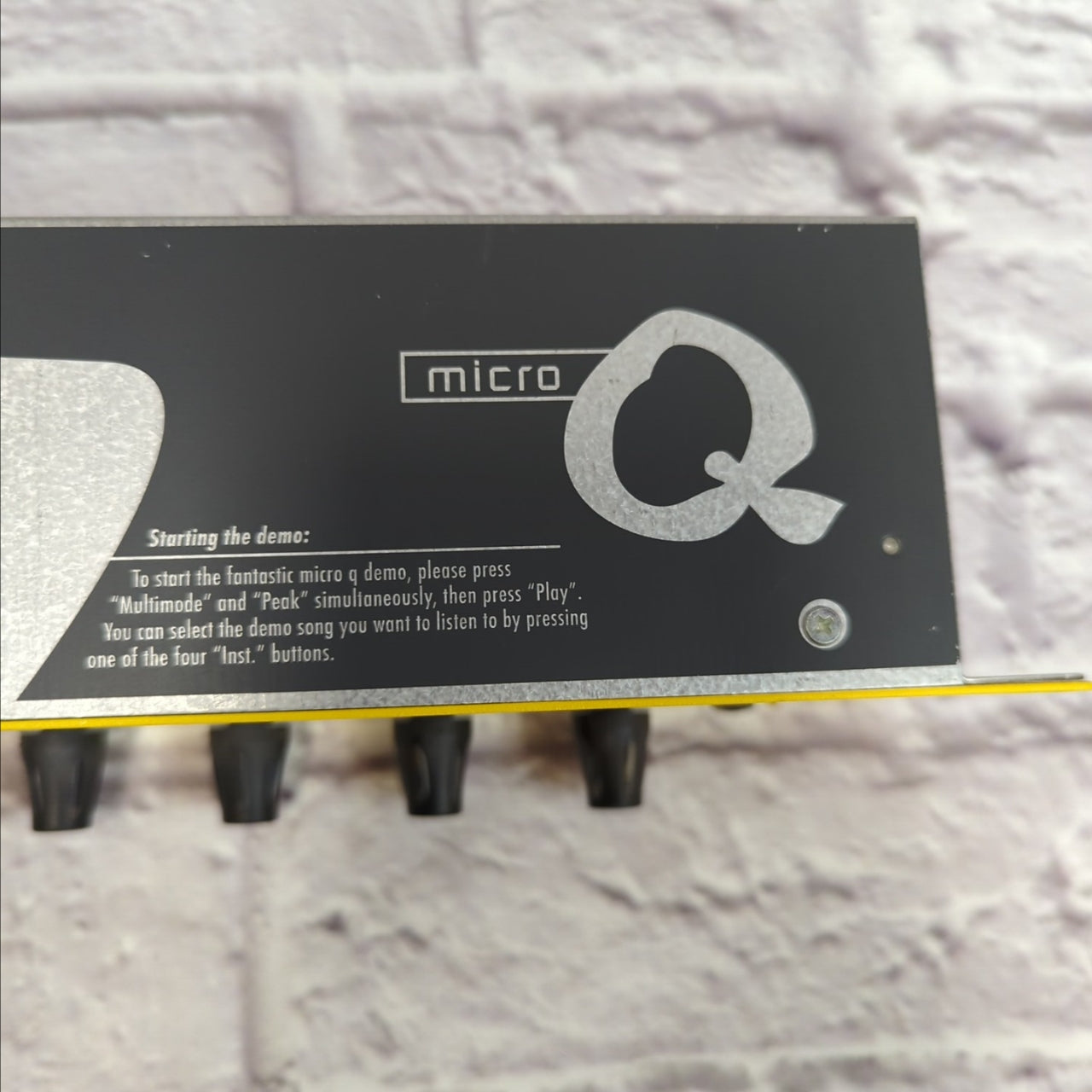 Waldorf Micro Q Rack Synthesizer FOR PARTS OR REPAIR AS IS