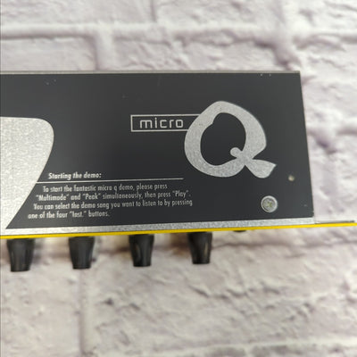 Waldorf Micro Q Rack Synthesizer FOR PARTS OR REPAIR AS IS