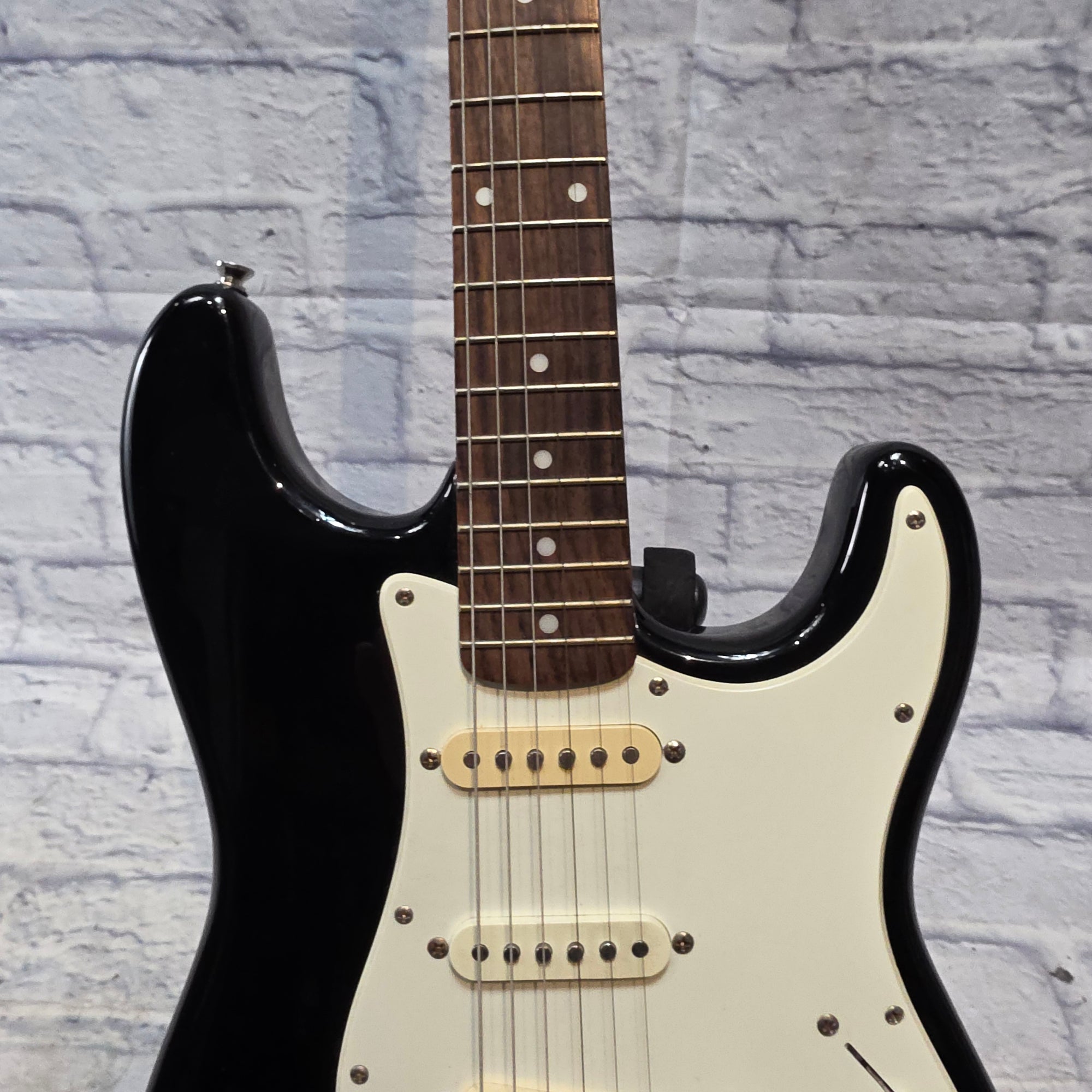 Squier Stratocaster Made In Indonesia 2004 Electric Guitar - Black