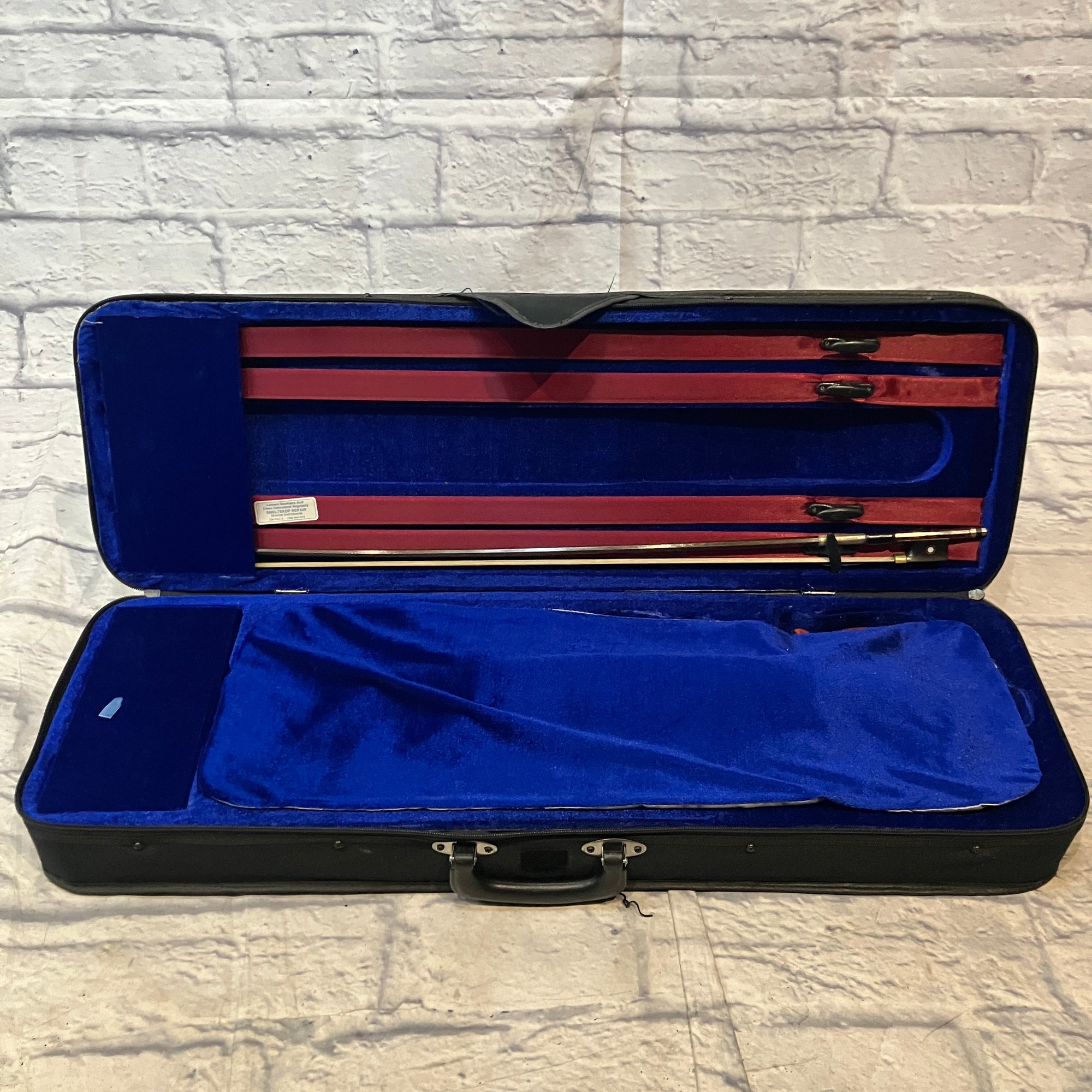 Unknown Beginner 4/4 Full Size Violin w/ Case and Bow