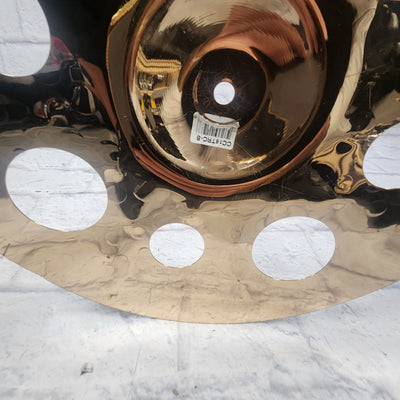 Meinl 16 Classic Custom Trash Crash CRACKED