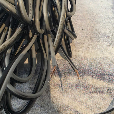 Unknown Black And Grey Speaker Wire ( 25 feet)