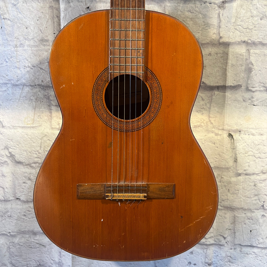 Woodke Vintage Classical Acoustic Guitar AS-IS