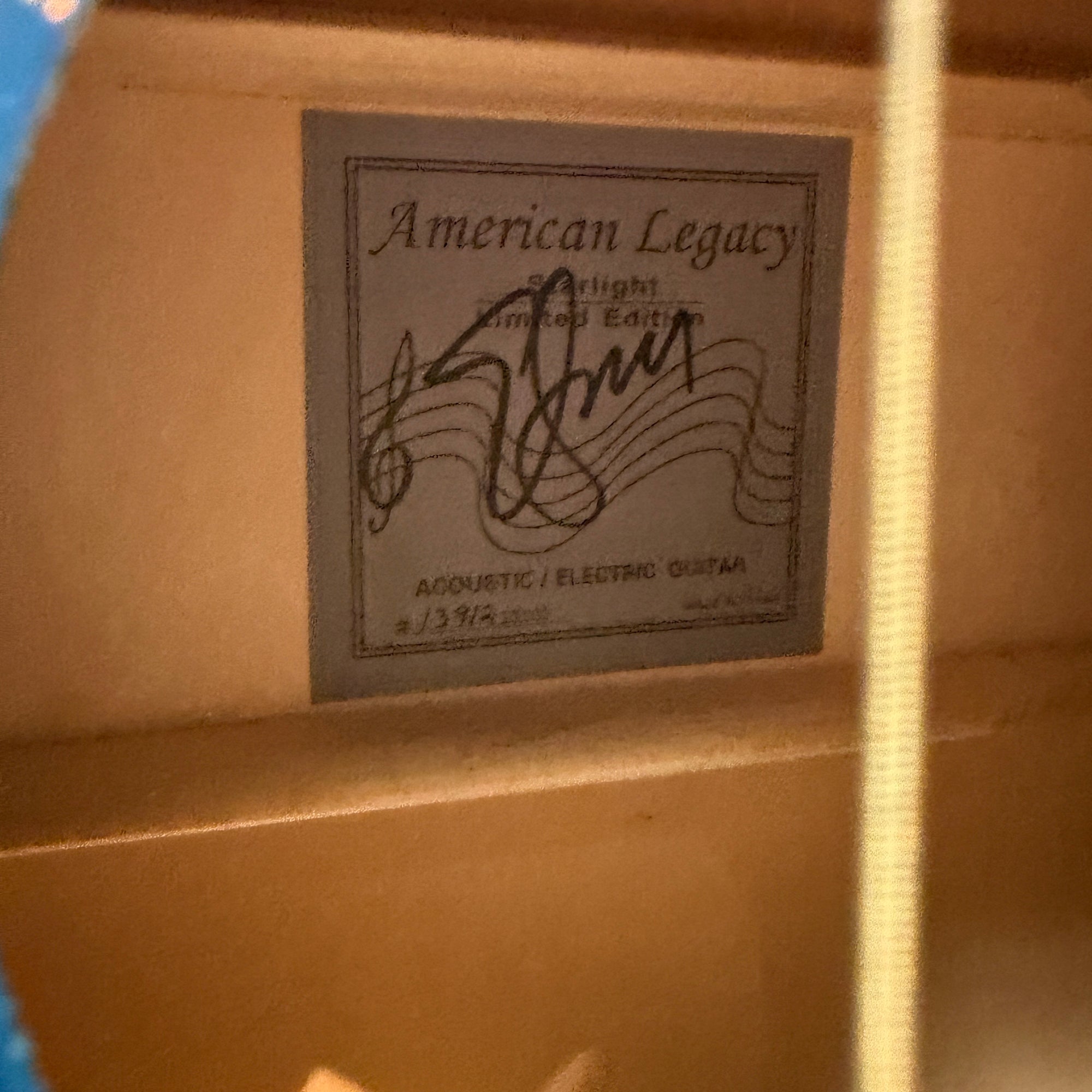 Esteban American Legacy Starlight Edition Acoustic Guitar