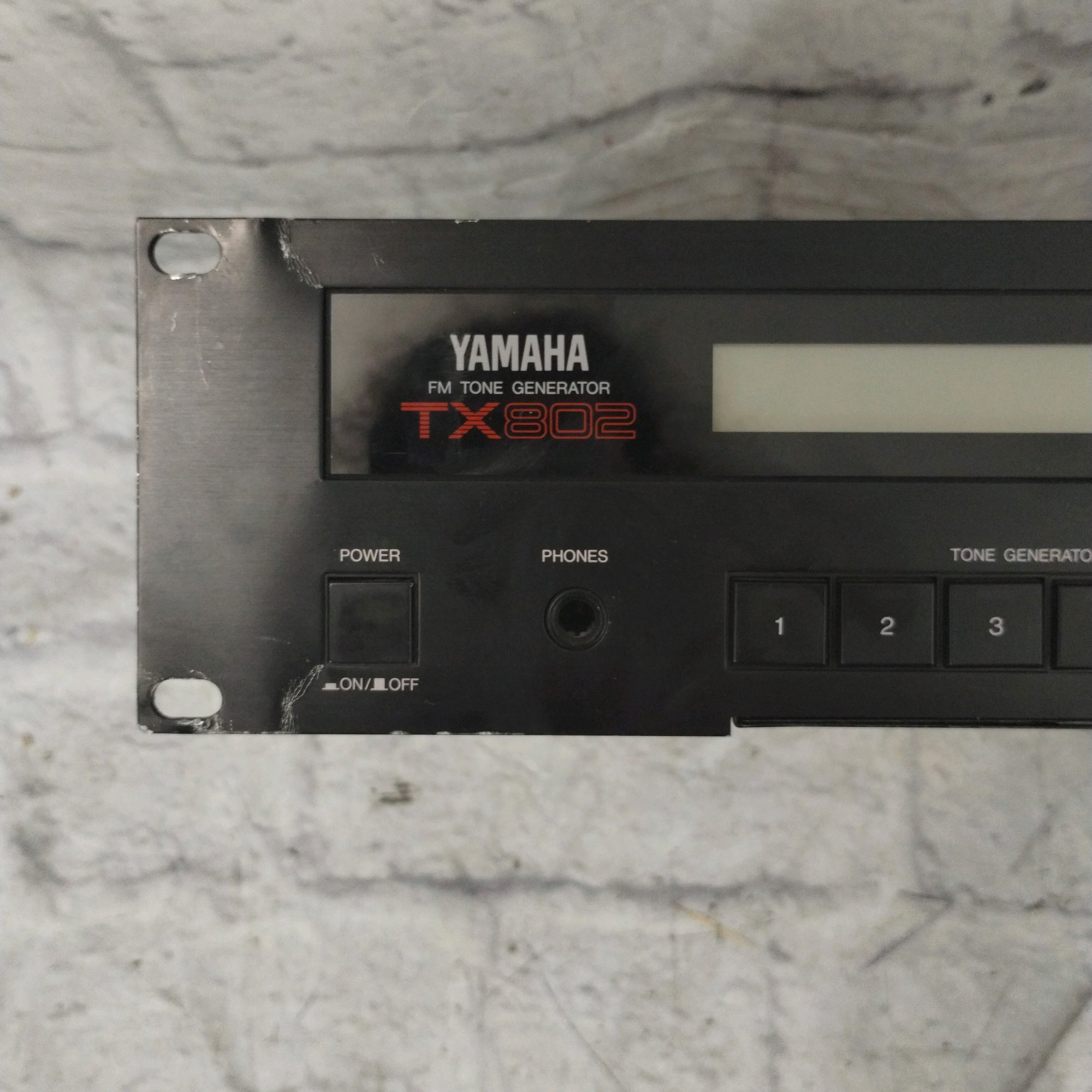 Yamaha TX802 FM Tone Generator DX7 Sounds Rack Synthesizer