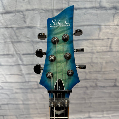 Schecter Diamond Series - Ocean Blue Burst Electric Guitar