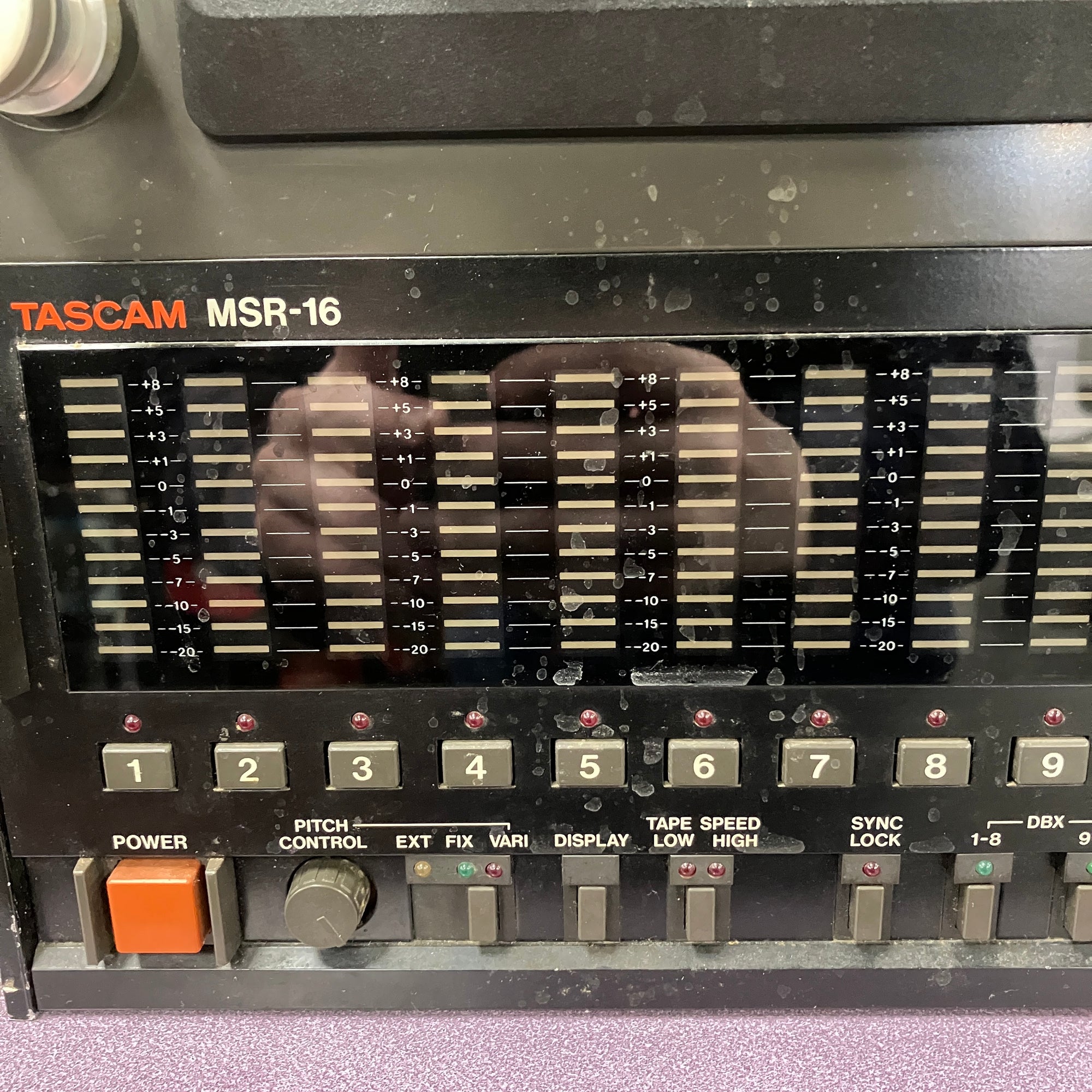 Tascam MSR-16 Studio Reel to Reel 1/2" Tape Recorder MIJ TEAC