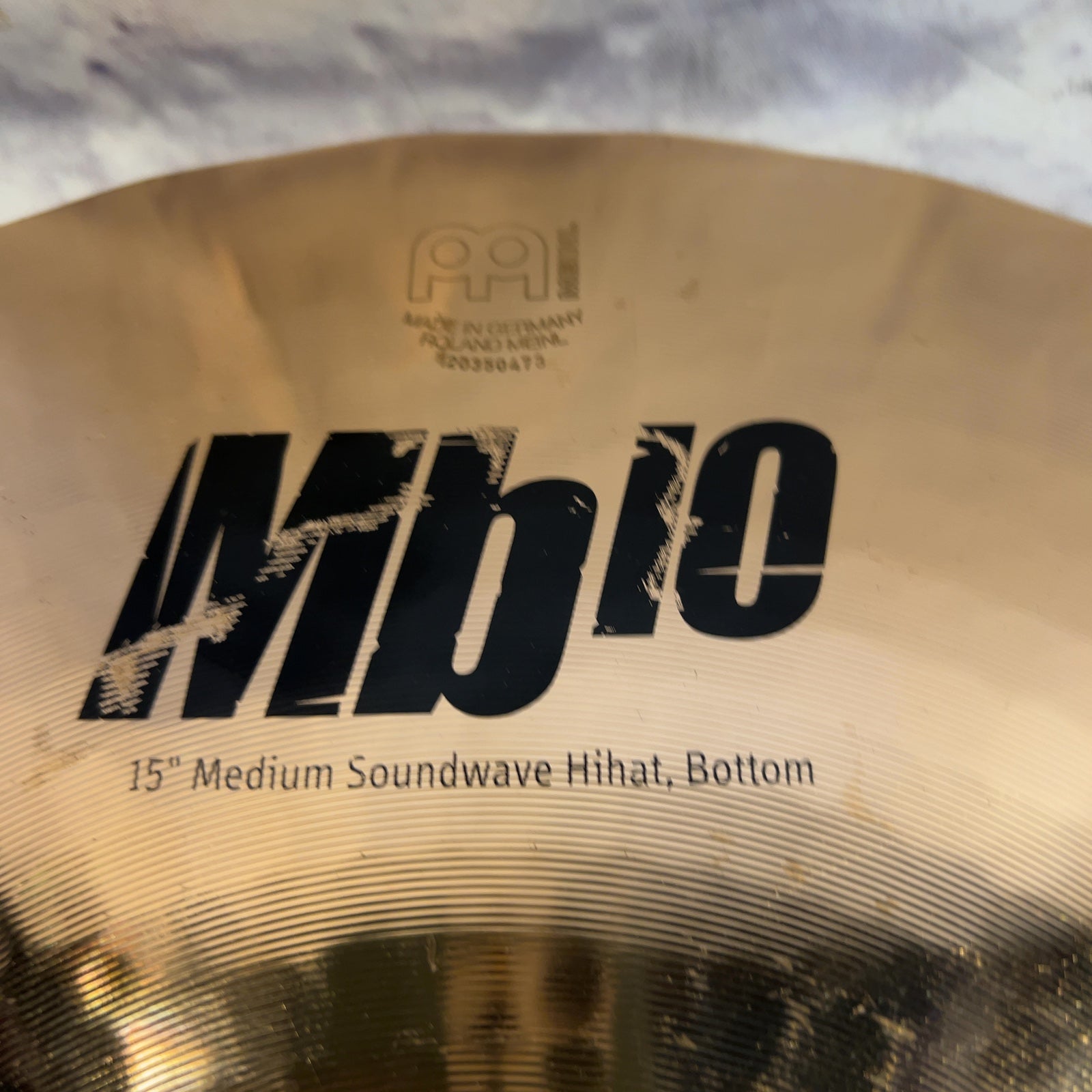 Meinl 15 MB10 Hi Hat Cymbal Pair