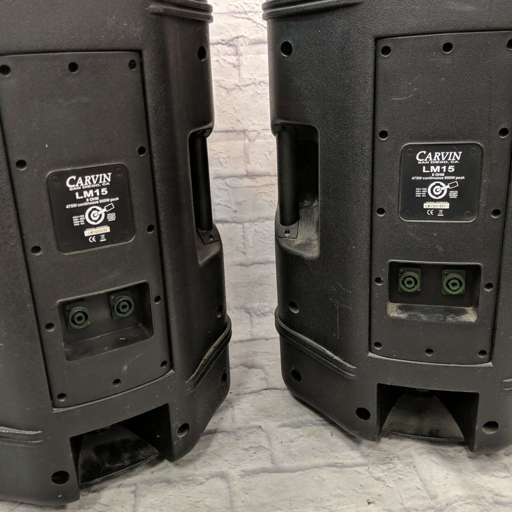 Carvin LM15 300w 8-ohm Passive Speaker Pair