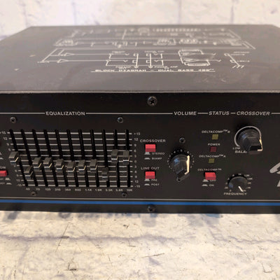 Fender BXR Dual Bass 400 Rack Mount Bass Amp Head
