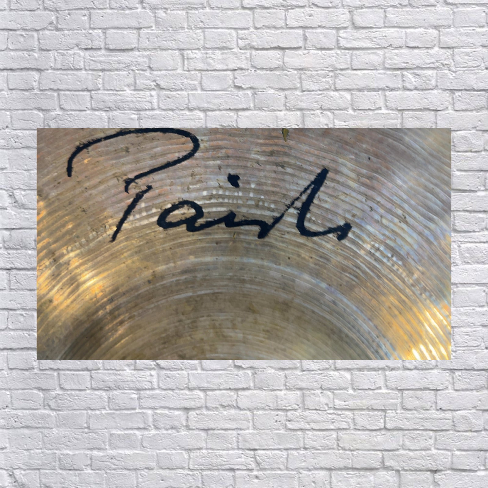 Paiste 20 Signature Dry Ride CRACKED AS-IS Ride Cymbal