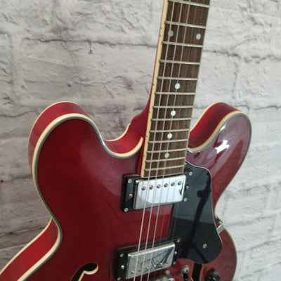 Jay Turser 335 Copy Burgundy Electric Guitar