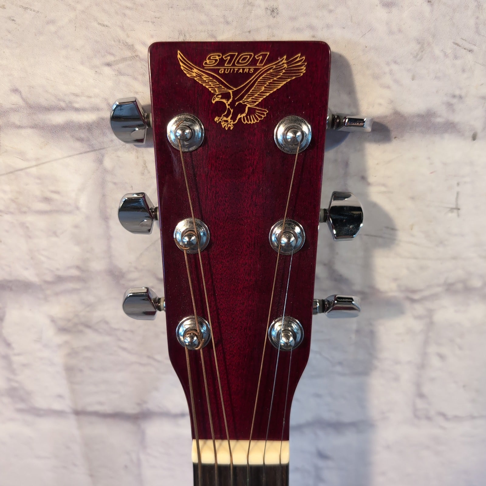 S101 Acoustic Guitar with Cutaway - Red